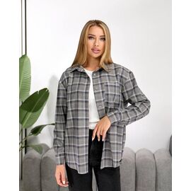 Сорочка жіноча 1050-1 grey р.S-M "Lelis" недорого оптом від прямого постачальника