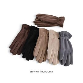 Фотография Перчатки утеплённые женские B53-56 mix р.6.5-8.5 "Descarrilado" недорого оптом от прямого поставщика