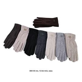 Фотография Перчатки утеплённые женские B60-56 mix р.6.5-8.5 "Descarrilado" недорого оптом от прямого поставщика