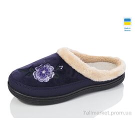 Фотография Тапки женские для дома Весна/осень T1 слива (8 пар р.37-41) "Lot Shoes" недорого оптом от прямого поставщика