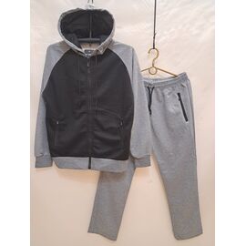 Костюм спортивний чоловічий 2388A grey р.M-3XL "ZERO" недорого оптом від прямого постачальника