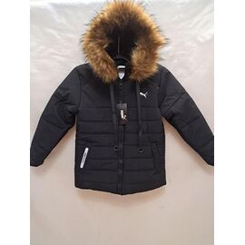 Курка дитяча зимова на хлопчика GN14 black-old-1 р.6-10 "ZERO" недорого оптом від прямого постачальника