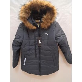 Курка дитяча зимова на хлопчика GN17 grey р.6-10 "ZERO" недорого оптом від прямого постачальника