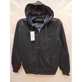Фотография Кофта спортивная мужская 2270 d.grey р.2XL-6XL "ZERO" недорого оптом от прямого поставщика