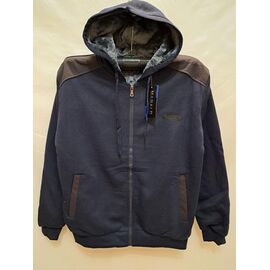 Фотография Кофта спортивная мужская 2270 navy р.2XL-6XL "ZERO" недорого оптом от прямого поставщика