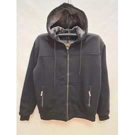 Фотография Кофта спортивная мужская 2359A black р.M-3XL "ZERO" недорого оптом от прямого поставщика