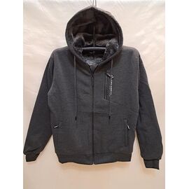 Фотография Кофта спортивная мужская 2361A grey р.M-3XL "ZERO" недорого оптом от прямого поставщика