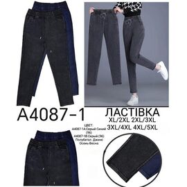 Фотография Джинсы женские 4087-1 mix р.XL-5XL "ZERO" недорого оптом от прямого поставщика