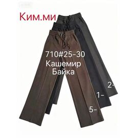 Штани спортивні жіночі теплі 710-1 black р.25-30 "Immei" недорого оптом від прямого постачальника