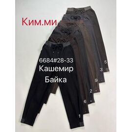 Штани спортивні жіночі теплі 6684-3 grey р.28-33 "Immei" недорого оптом від прямого постачальника