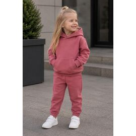 Костюм дитячий спортивний теплий на дівчинку 119 pink р.98-116 "Marimaks" недорого оптом від прямого постачальника