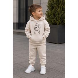 Костюм дитячий спортивний теплий на хлопчика 994 apricot р.98-116 "Marimaks" недорого оптом від прямого постачальника