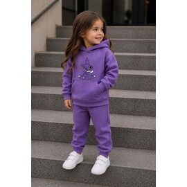 Костюм дитячий спортивний теплий на дівчинку 995 lilac р.98-116 "Marimaks" недорого оптом від прямого постачальника
