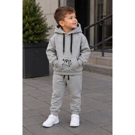 Костюм дитячий спортивний теплий на хлопчика 871 l.grey р.98-116 "Marimaks" недорого оптом від прямого постачальника