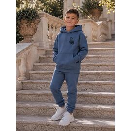 Фотография Костюм детский спортивный тёплый на мальчика 176-1 blue р.122-140 "Marimaks" недорого оптом от прямого поставщика