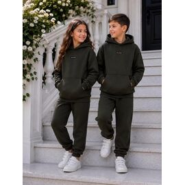 Фотография Костюм детский спортивный тёплый унисекс 1006-1 khaki р.146-164 "Marimaks" недорого оптом от прямого поставщика
