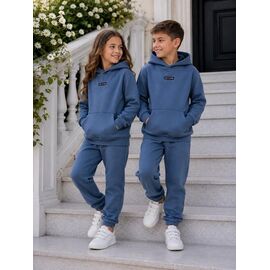 Фотография Костюм детский спортивный тёплый унисекс 1006-1 blue р.146-164 "Marimaks" недорого оптом от прямого поставщика
