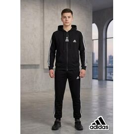 Фотография Костюм детский спортивный на мальчика 202-3 black р.13-17 "MMZ" недорого оптом от прямого поставщика