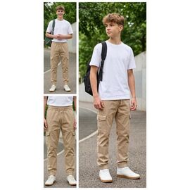 Фотография Штаны детские на мальчика 501-3 beige р.12-16 "MMZ" недорого оптом от прямого поставщика