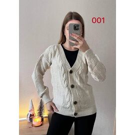 Кофта жіноча 001 l.grey р.42-48 "FSN" недорого оптом від прямого постачальника