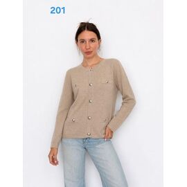 Кофта жіноча 201 beige р.46-54 "FSN" недорого оптом від прямого постачальника