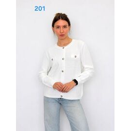 Кофта жіноча 201 white р.46-54 "FSN" недорого оптом від прямого постачальника