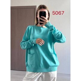 Светр жіночий 5067 l.blue р.46-52 "FSN" недорого оптом від прямого постачальника