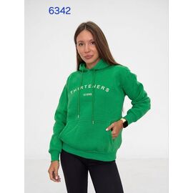 Худі жіноче 6342 green р.44-50 "FSN" недорого оптом від прямого постачальника