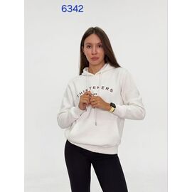 Худі жіноче 6342 white р.44-50 "FSN" недорого оптом від прямого постачальника