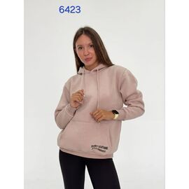 Худі жіноче 6423 beige р.46-52 "FSN" недорого оптом від прямого постачальника