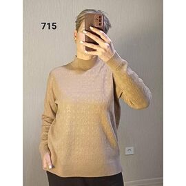 Светр жіночий 715 beige р.52-56 "FSN" недорого оптом від прямого постачальника
