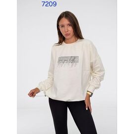 Светр жіночий 7209 white р.48-54 "FSN" недорого оптом від прямого постачальника