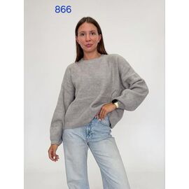 Светр жіночий 866 grey р.42-50 "FSN" недорого оптом від прямого постачальника