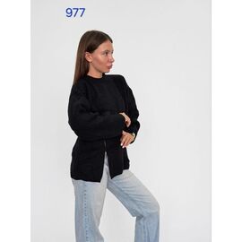 Светр жіночий 977 black р.42-52 "FSN" недорого оптом від прямого постачальника