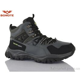 Черевики чоловічі стильні Зима A8972-5 (8 пар р.41-46) "Bonote" недорого оптом від прямого постачальника
