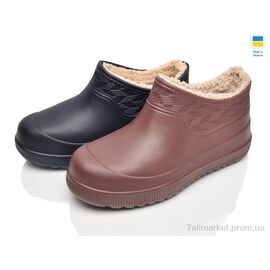 Калоші жіночі Зима M970 mix (8 пар р.37-41) "Зручне взуття" недорого оптом від прямого постачальника
