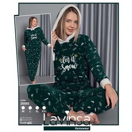 Піжама жіноча 20565 green р.M-2XL "DONELLA" недорого оптом від прямого постачальника