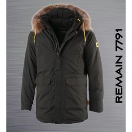 Куртка чоловіча зимова AZ223-7791 khaki р.M-3XL "REMAIN" недорого оптом від прямого постачальника