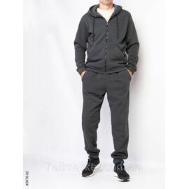 Спортивний костюм чоловічий тринитка на флісі норма 48(M),50(L),52(XL),54(2XL),56(3XL) (3кв) "NOWEMBER"