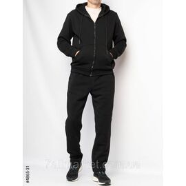 Спортивний костюм чоловічий тринитка на флісі норма 48(M),50(L),52(XL),54(2XL),56(3XL) (3кв) "NOWEMBER"