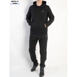 Спортивний костюм чоловічий тринитка на флісі норма 48(M),50(L),52(XL),54(2XL),56(3XL) (6кв) "NOWEMBER"