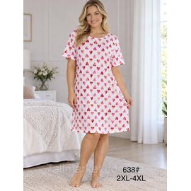 Туніка жіноча молодіжна р-ри 2XL-4XL (2кв) "FLOWER" купити недорого від прямого постачальника