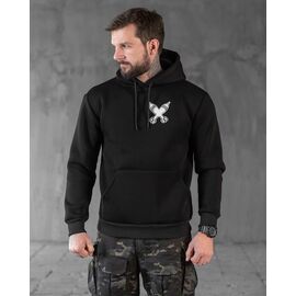 Худи чоловічий 574 black р.48-54 "Madoka" недорого оптом від прямого постачальника