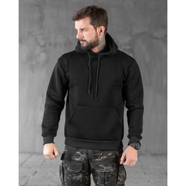 Худи чоловічий 605 black р.48-54 "Madoka" недорого оптом від прямого постачальника