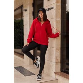 Кофта жіноча FI1114 red р.44-50 "Annet" недорого оптом від прямого постачальника
