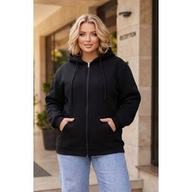Кофта жіноча FI1115 black р.50-56 "Annet" недорого оптом від прямого постачальника