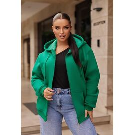 Кофта жіноча FI1115 green р.50-56 "Annet" недорого оптом від прямого постачальника