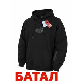 Фотография Худи мужской 14904 black р.2XL-6XL "Alex Clothes" недорого оптом от прямого поставщика