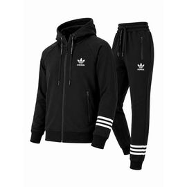 Костюм спортивний чоловічий 14949 black р.S-2XL "Alex Clothes" недорого оптом від прямого постачальника