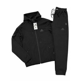 Костюм спортивний чоловічий 14954 black р.S-2XL "Alex Clothes" недорого оптом від прямого постачальника
